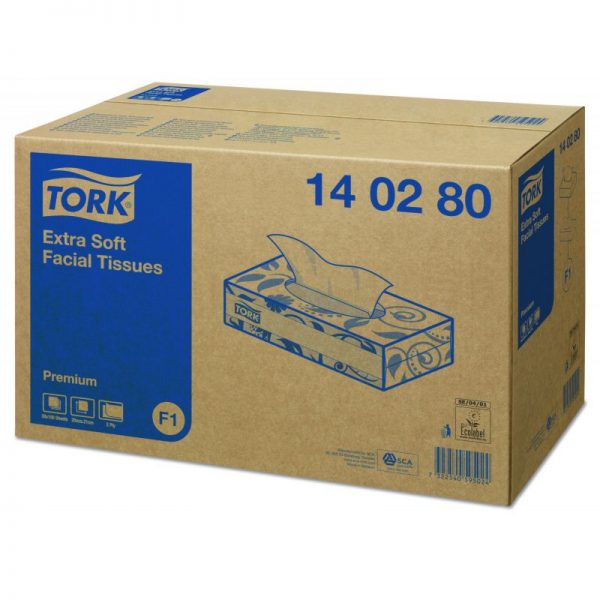 Tork Extra Soft kozmetikai kendő F1 rendszer 140280